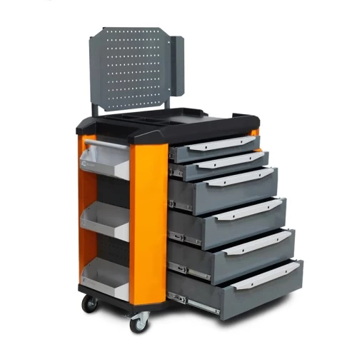 Тележка инструментальная ToollBox TBP-6 (синяя)